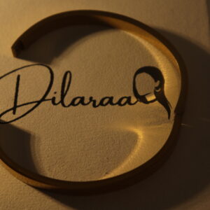 Dilaraa 18K Gold Plated Classic Gold Band