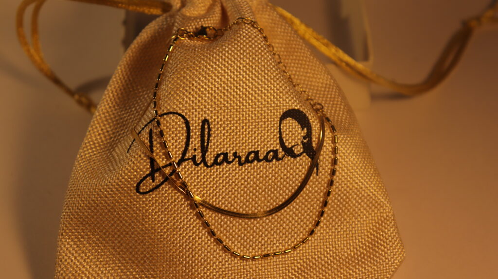 dilaraa-18k-gold-plated-snake-chain-layered-bracelet