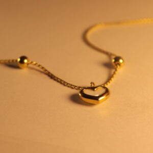 Dilaraa 18K Gold Plated Amour Bracelet