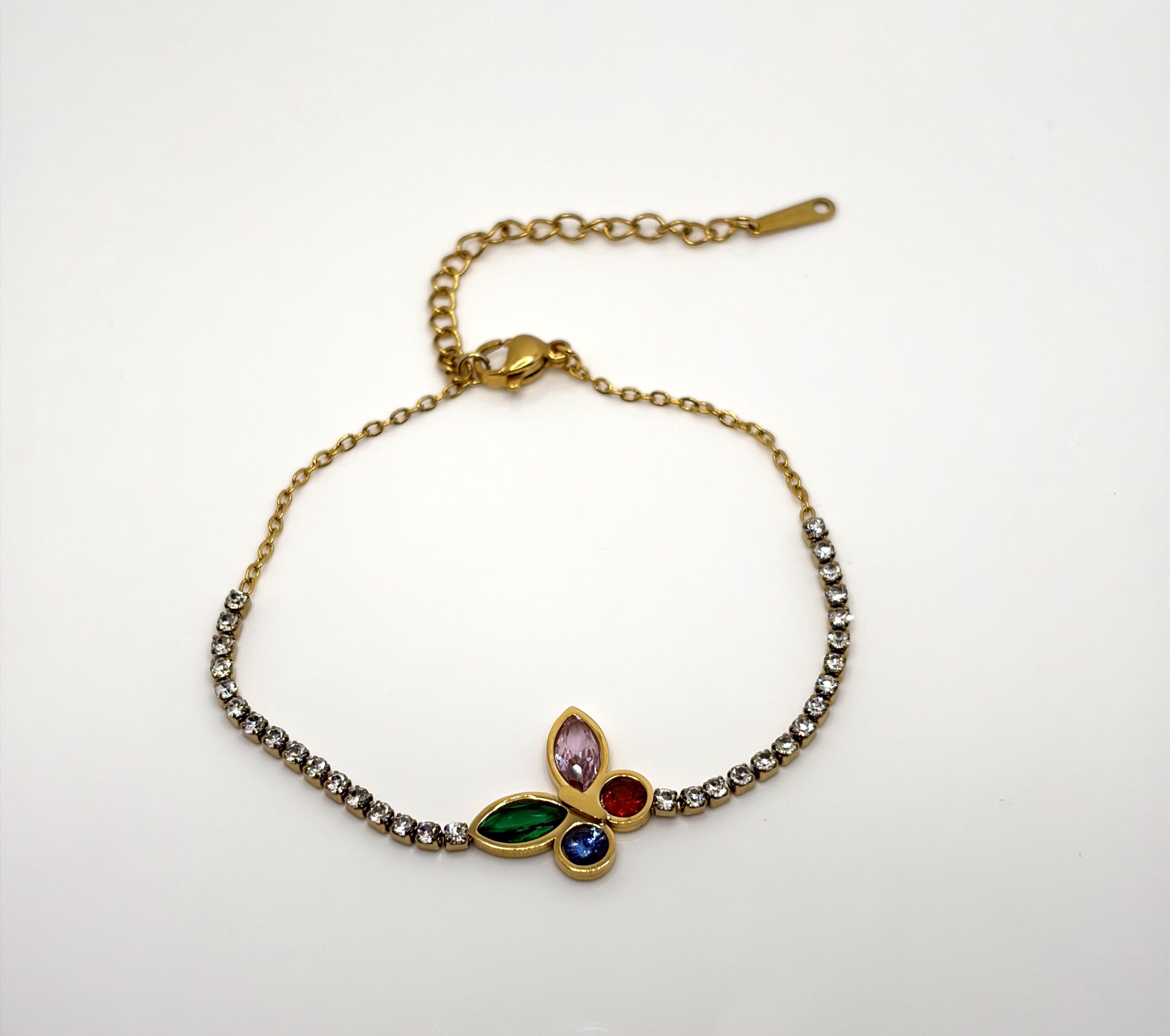 dilaraa-spectrum-butterfly-tennis-bracelet